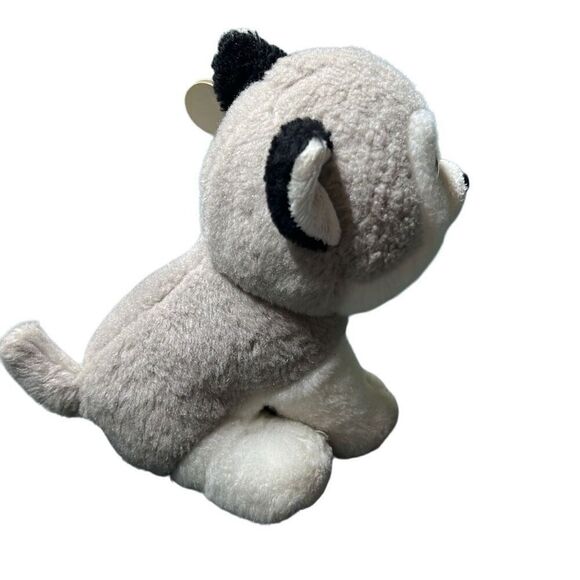 Ty Beanie Babies Original Gray & White Husky Dog Plush Blue Sparkle Eyes NWT - Picture 3 of 13